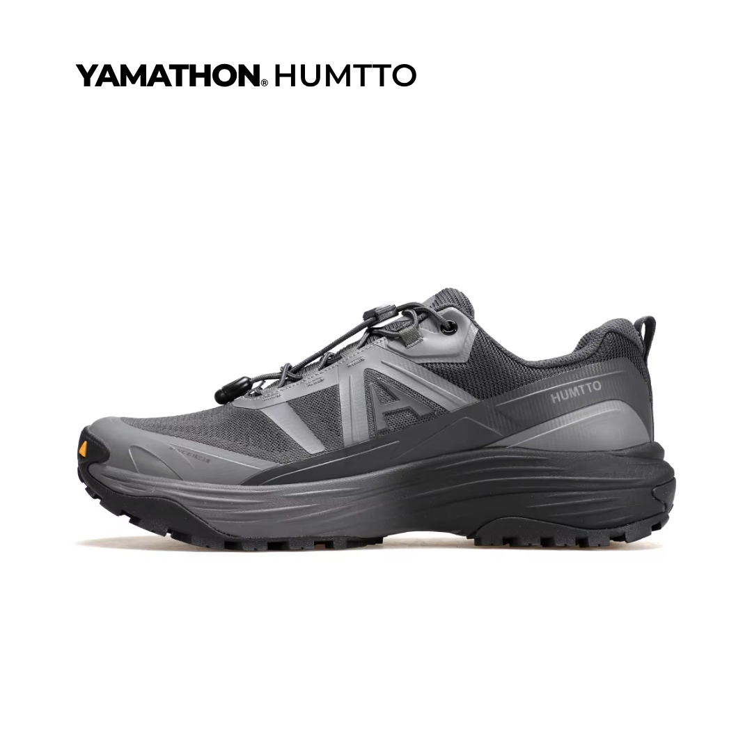 Yamathon Humtto Kumagaya 2 Men's Lightweight Trail Running Shoes Gray/Charcoal Gray