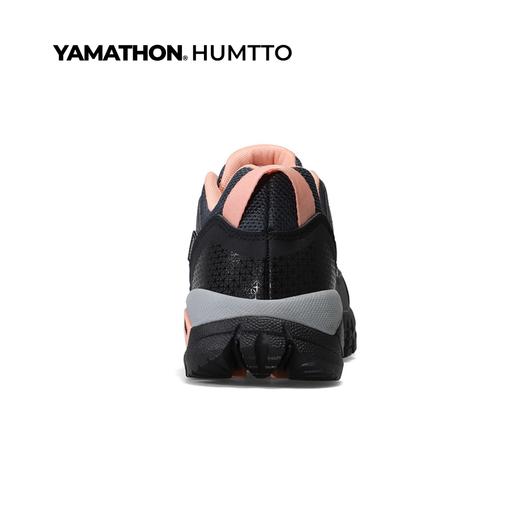 Yamathon Mont Blanc EVO 2 Women's Lightweight Hiking Shoes Dark Gray Light Pink
