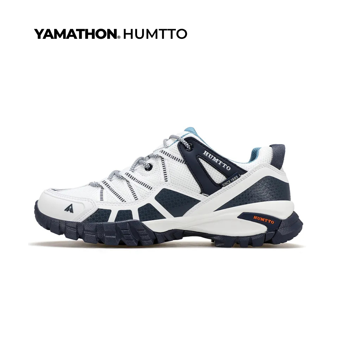 Yamathon Mont Blanc EVO 2 Women's Lightweight Hiking Shoes White Deep Blue