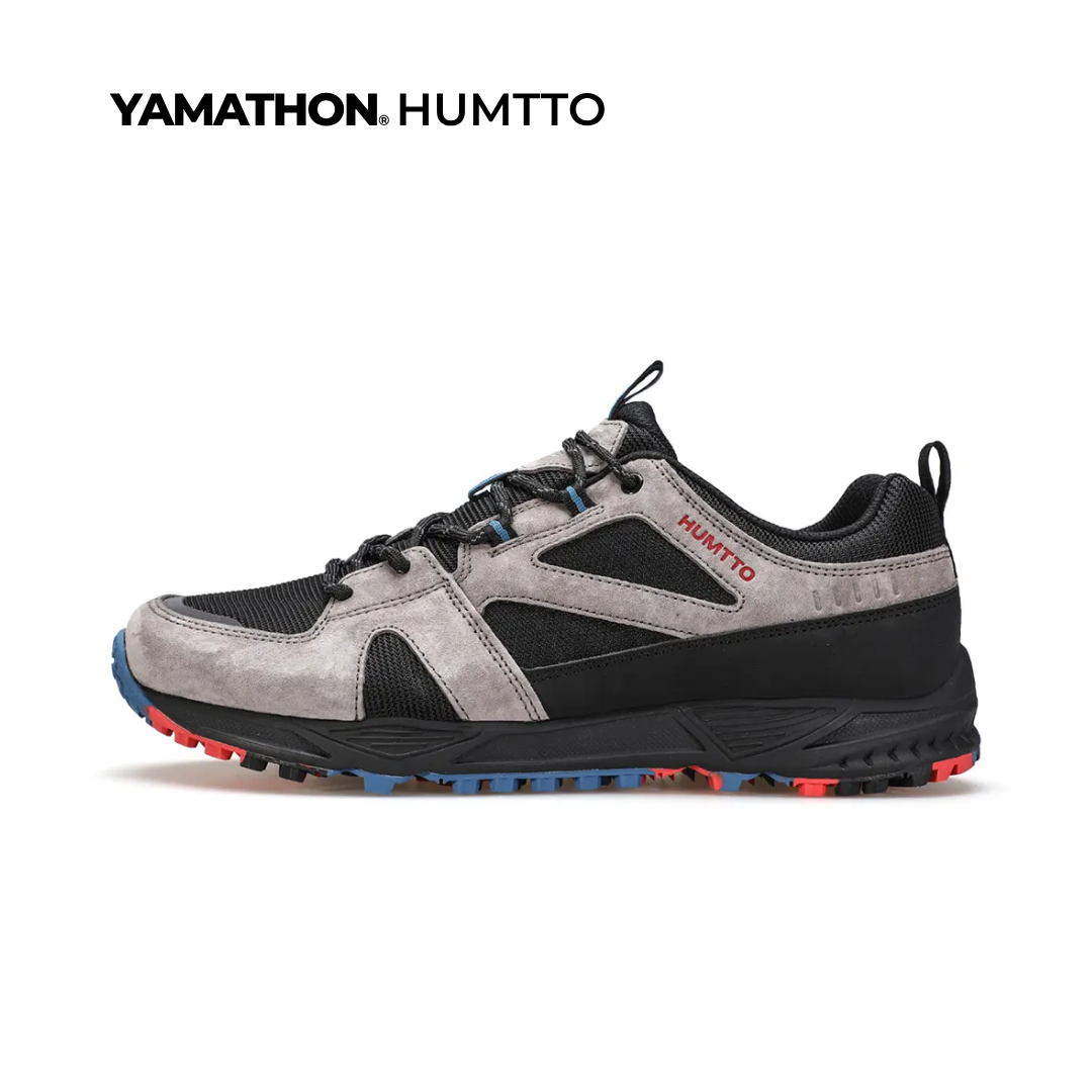 Yamathon Humtto Okegawa 2 Men's Lightweight Hiking Shoes Black Maroon